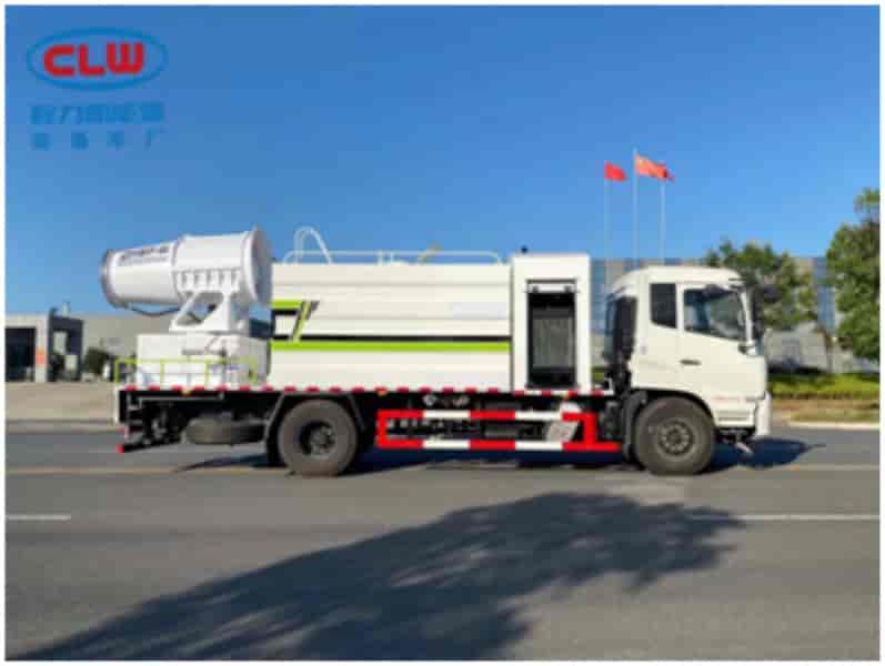 東風(fēng)天錦12噸噴霧抑塵車